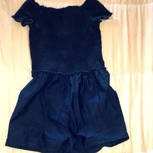 Girls Blue summer romper